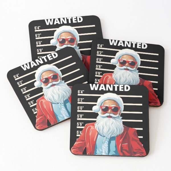 Item preview, Santa Mugshot Christmas - Cool & Classy Edition designed and sold by ImSlave4Cat.