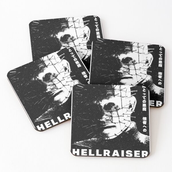 Item preview, Hellraiser Vintage Japanese Poster (Black and White) designed and sold by Tactical2na.