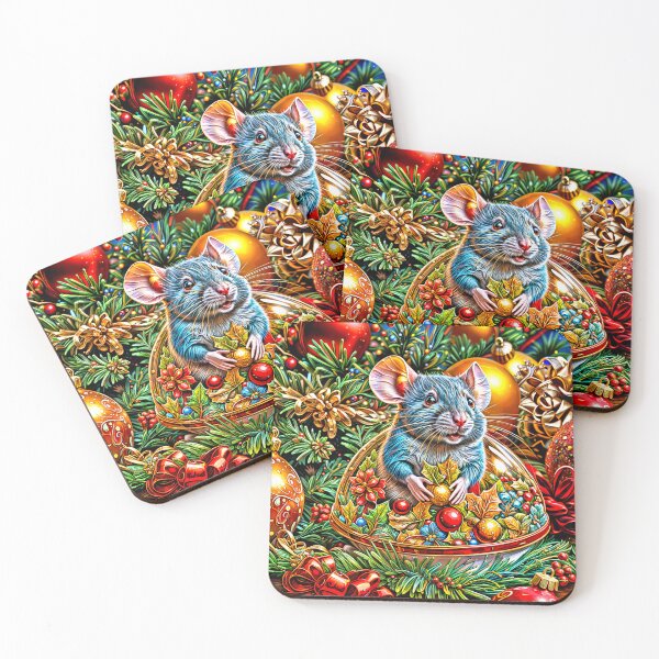 Item preview, Festive mouse designed and sold by OvidiumArt.