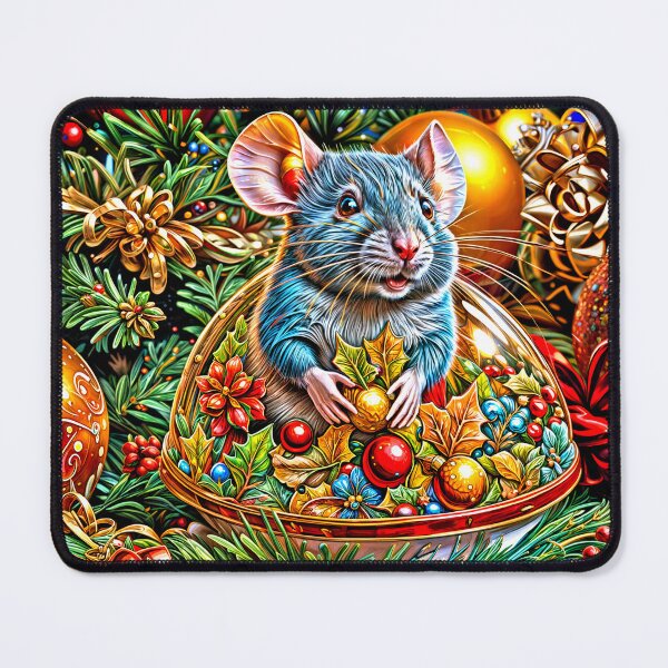 Item preview, Festive mouse designed and sold by OvidiumArt.