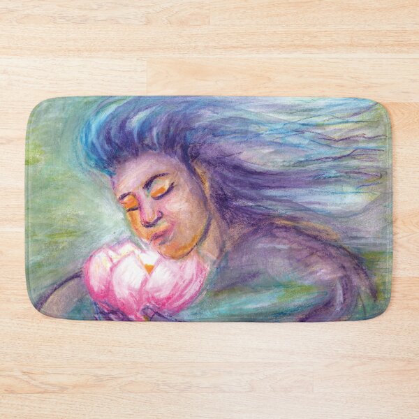 Item preview, Woman of Lotus Lake 24 designed and sold by umasharda.