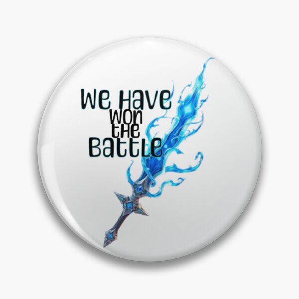 Item preview, We Have Won the Battle With A Spiritual Sword designed and sold by DivineHaven.