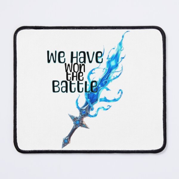 Item preview, We Have Won the Battle With A Spiritual Sword designed and sold by DivineHaven.