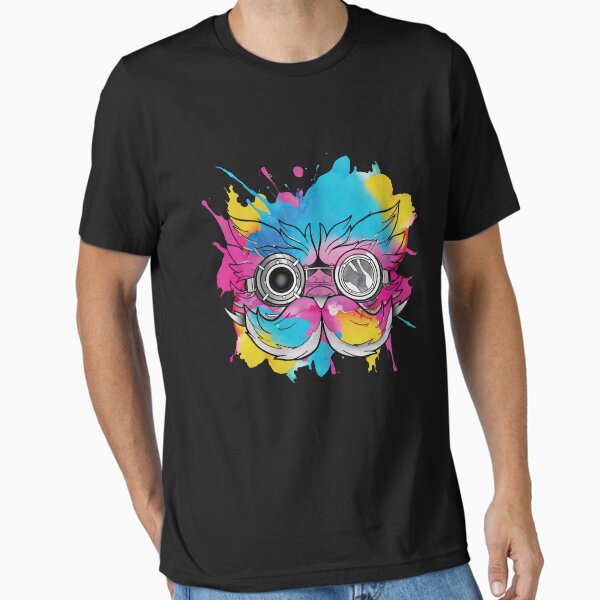 Vista previa del artículo con la obra «Profesor Heimerdinger Personaje Arcano», diseñado y vendido por RamonMiller.