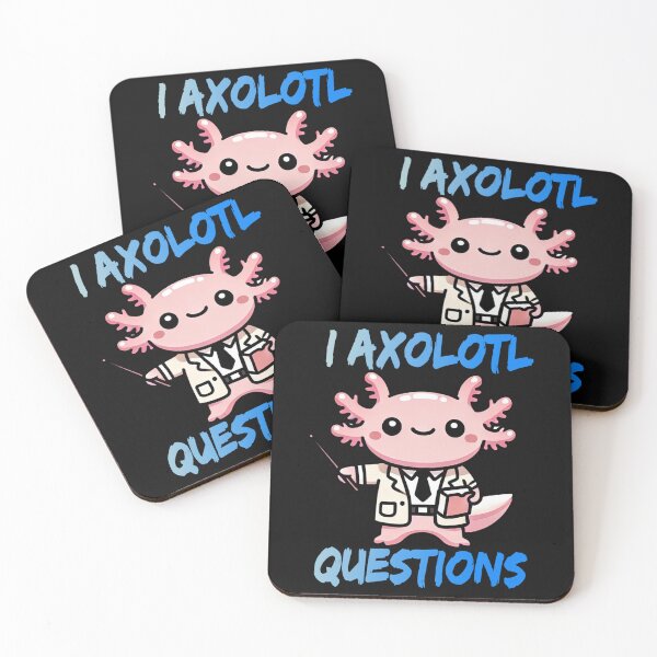 Item preview, I Axolotl Questions designed and sold by RetroPop23.