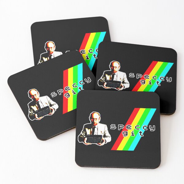Item preview, ZX Spectrum Sir Clive Sinclair Mug designed and sold by njmclean.