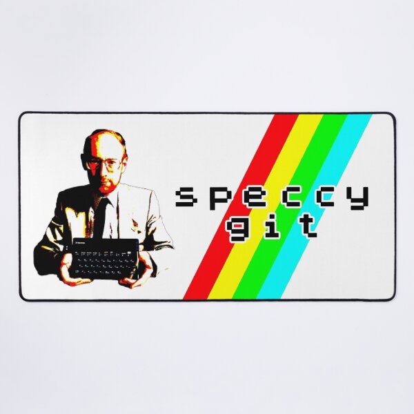 Item preview, ZX Spectrum Sir Clive Sinclair Mug designed and sold by njmclean.