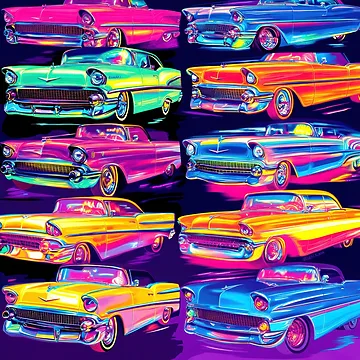 Artwork thumbnail, Driving In Color by Store With Cool Stuff