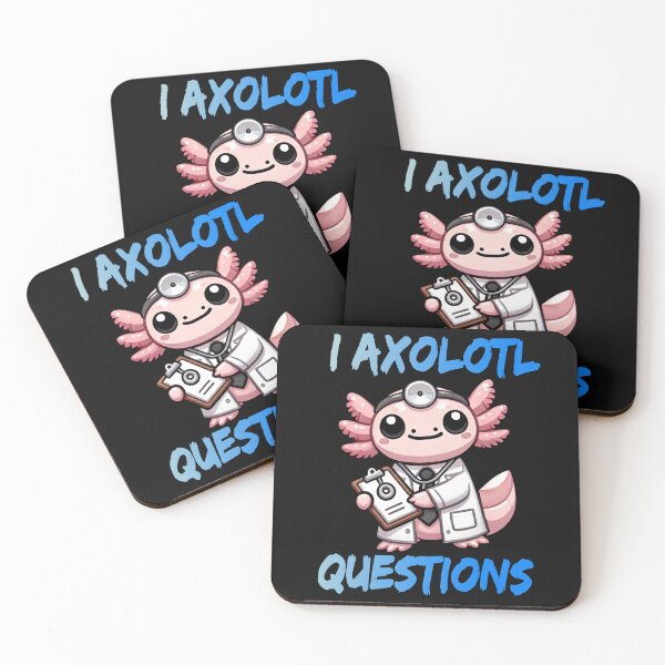 Item preview, I Axolotl Questions designed and sold by RetroPop23.