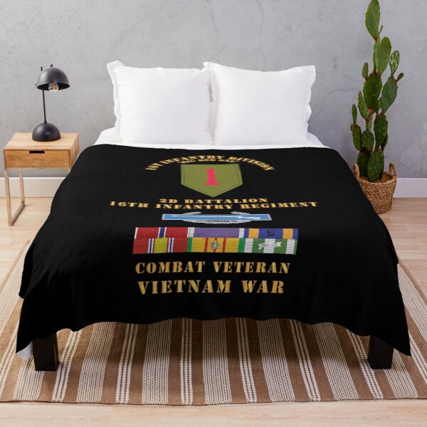 Item preview, 1st Infantry Division - 2nd Battalion, 16th Infantry, CIB, Bs, Ph, Am, Vn Svc Bar - Vietnam War X 300 designed and sold by Military Insignia Products.
