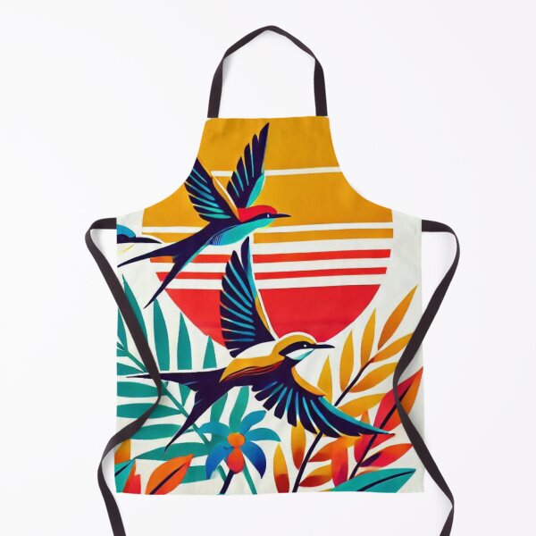Item preview, Abstract Art Flying Birds Silhouette designed and sold by ZulryLifestyles.