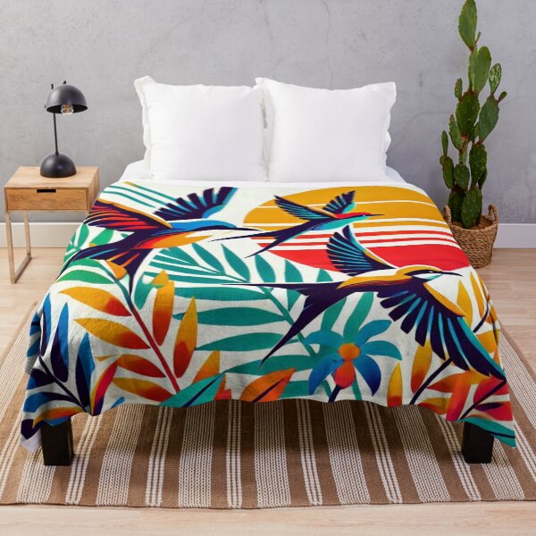 Item preview, Abstract Art Flying Birds Silhouette  designed and sold by ZulryLifestyles.