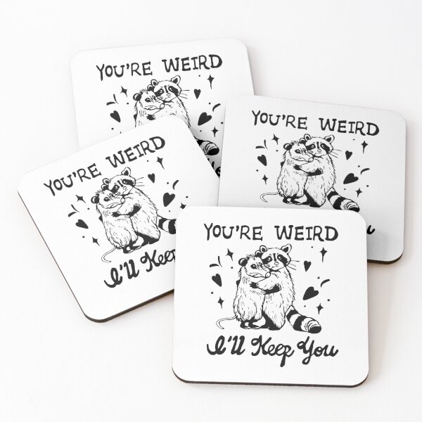 Item preview, Funny Introverted Friends Tanuki Raccoon Lover INFJ Friendship Quotes designed and sold by FociCreate.