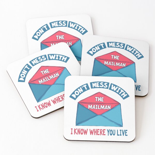 Item preview, Don't Mess with the Mailman Humor designed and sold by HandicraftArt.