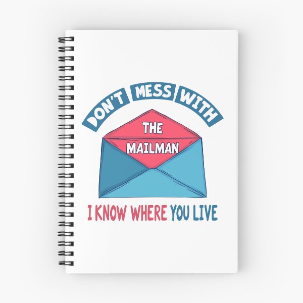 Item preview, Don't Mess with the Mailman Humor designed and sold by HandicraftArt.