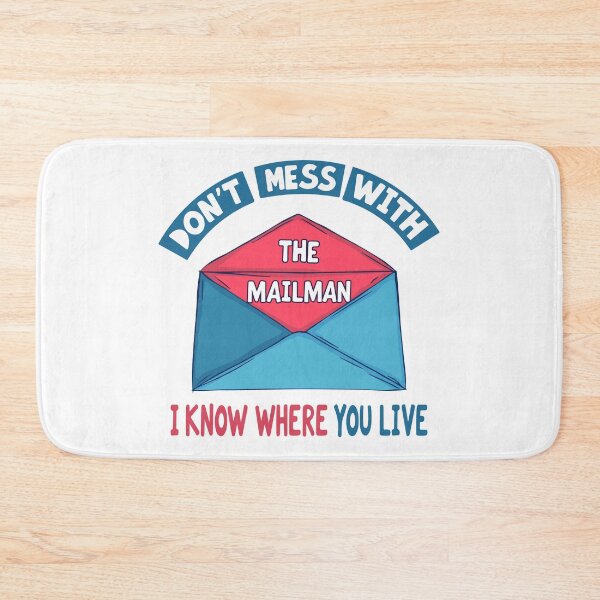 Item preview, Don't Mess with the Mailman Humor designed and sold by HandicraftArt.