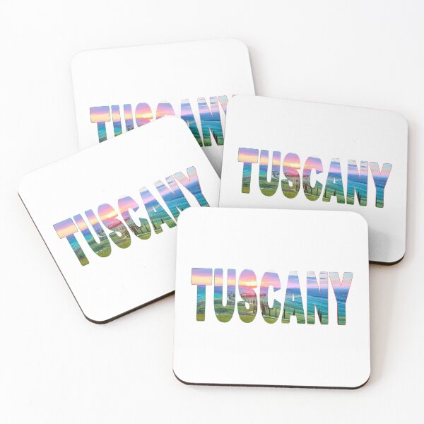 Item preview, TUSCANY - Italy Pencil Pine Lined Driveway Sunset Glow designed and sold by Adam Gormley.