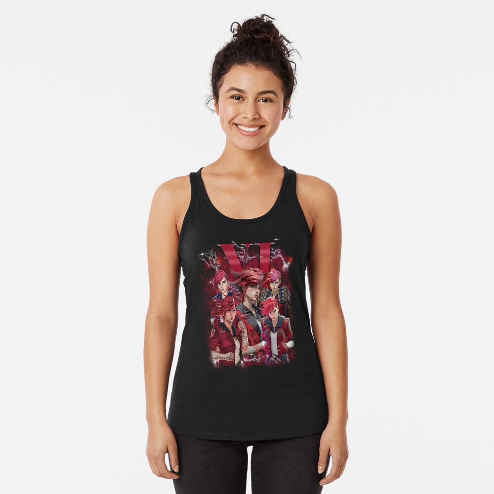Vista previa del artículo con la obra «Camiseta con espalda nadadora», diseñado y vendido por JessicaMaxwell.