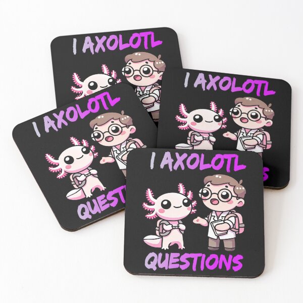 Item preview, I Axolotl Questions designed and sold by RetroPop23.