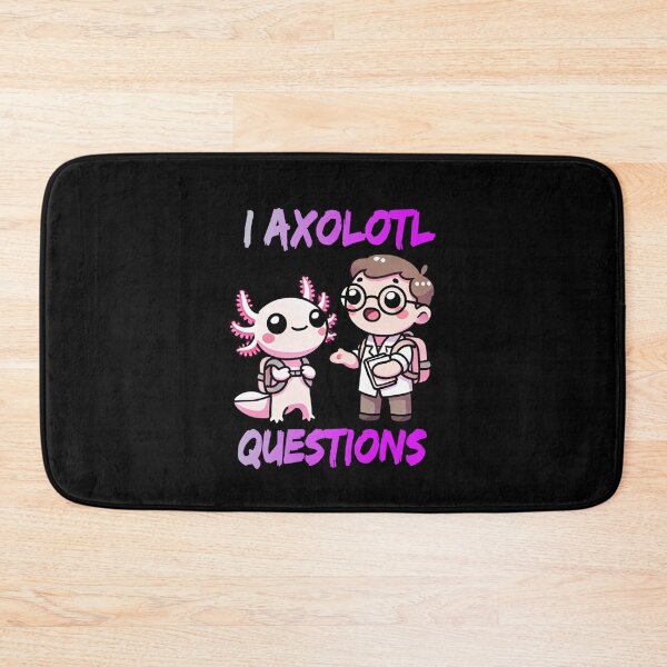 Item preview, I Axolotl Questions designed and sold by RetroPop23.