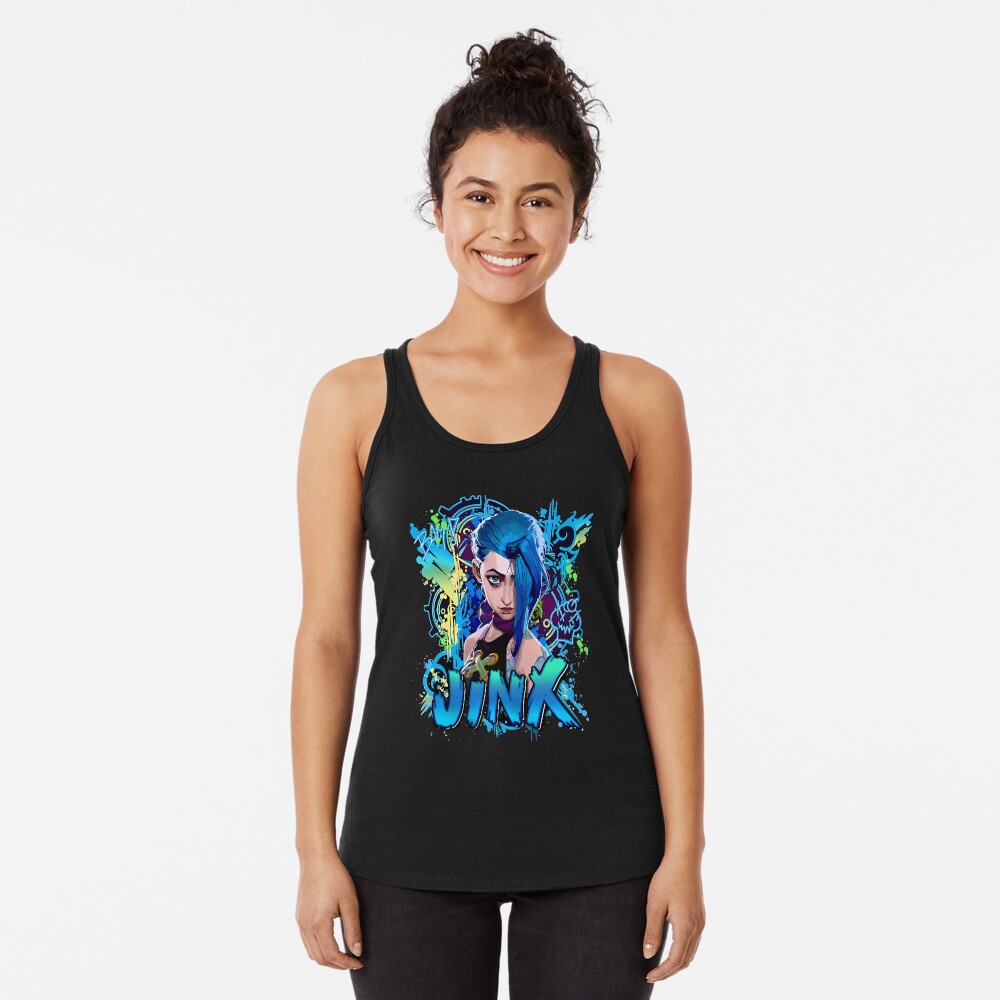 Vista previa del artículo con la obra «Camiseta con espalda nadadora», diseñado y vendido por JessicaMaxwell.