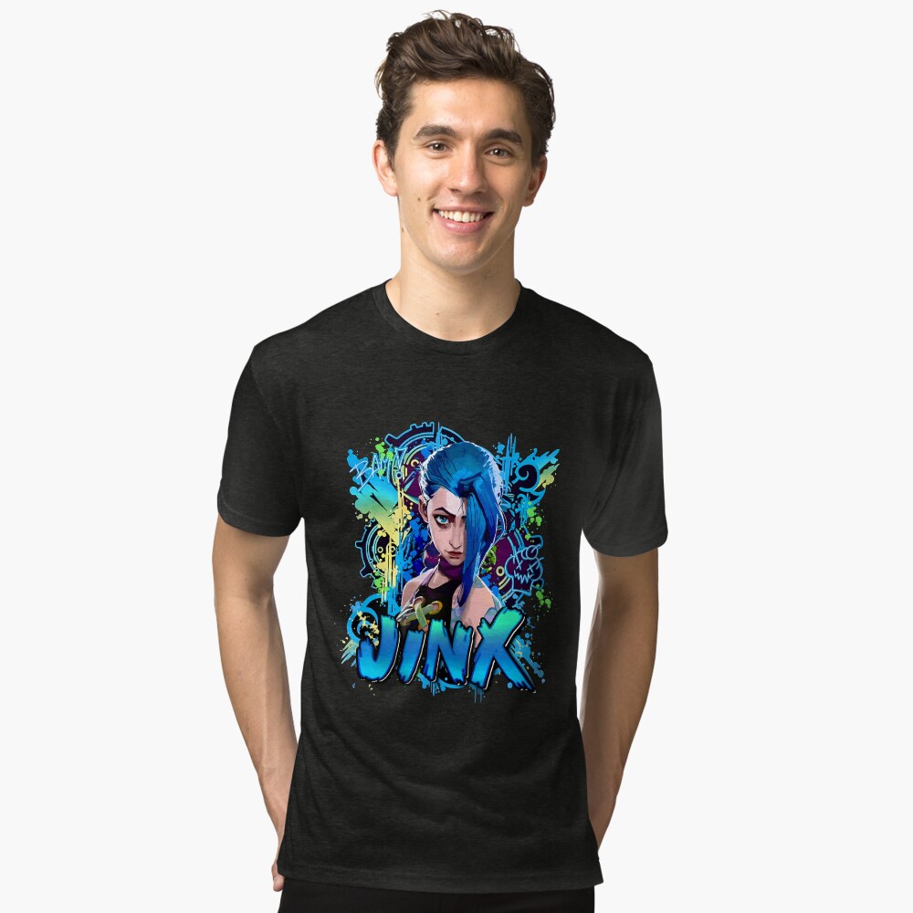 Vista previa del artículo con la obra «Camiseta de tejido mixto», diseñado y vendido por JessicaMaxwell.
