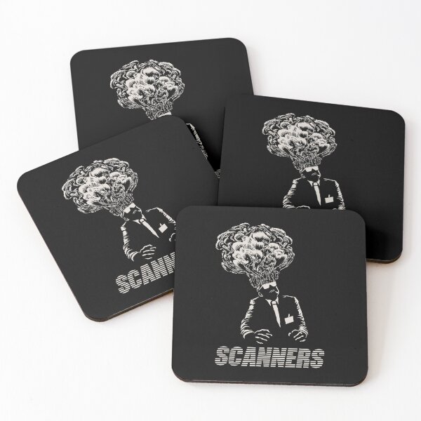 Item preview, Cronenberg Scanners horror movie inspiration designed and sold by LapinMagnetik.