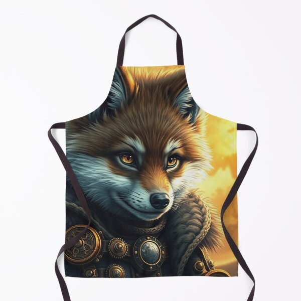 Item preview, Steampunk Fox designed and sold by Skye Ryan-Evans.