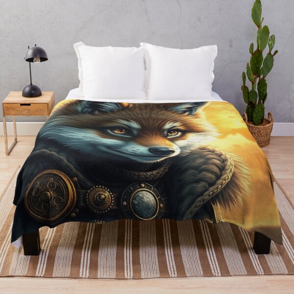 Item preview, Steampunk Fox designed and sold by Skye Ryan-Evans.