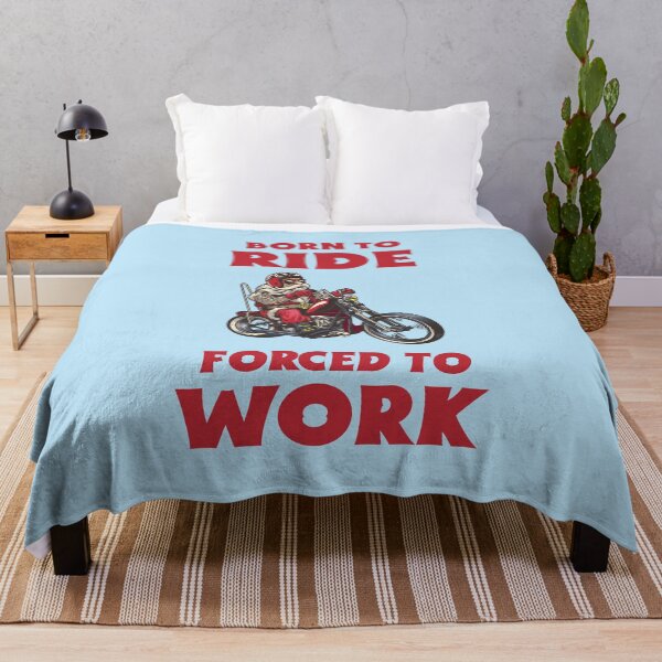Item preview, Born to Ride Forced to Work designed and sold by 87-Aesthetics.