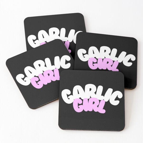 Item preview, Garlic Girl Simple White And Pink Simple Fonts designed and sold by TalitaArte.