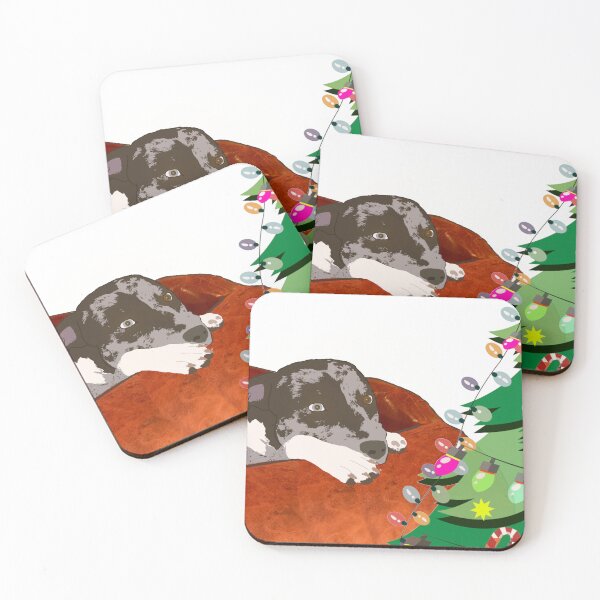 Item preview, Marko the Staffy Pit's Christmas designed and sold by moonmanwade.