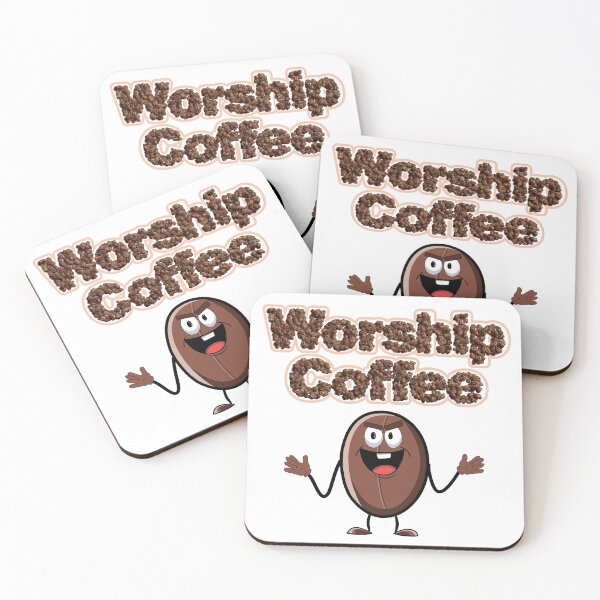 Item preview, Worship Coffee designed and sold by GetContented.