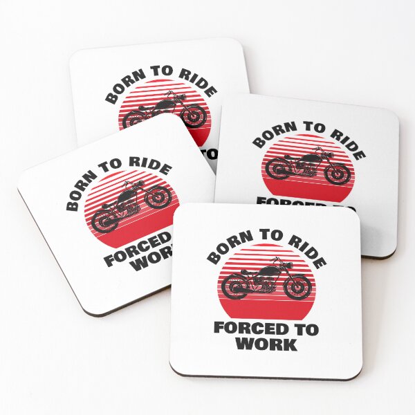 Item preview, Born to Ride Forced to Work designed and sold by 87-Aesthetics.
