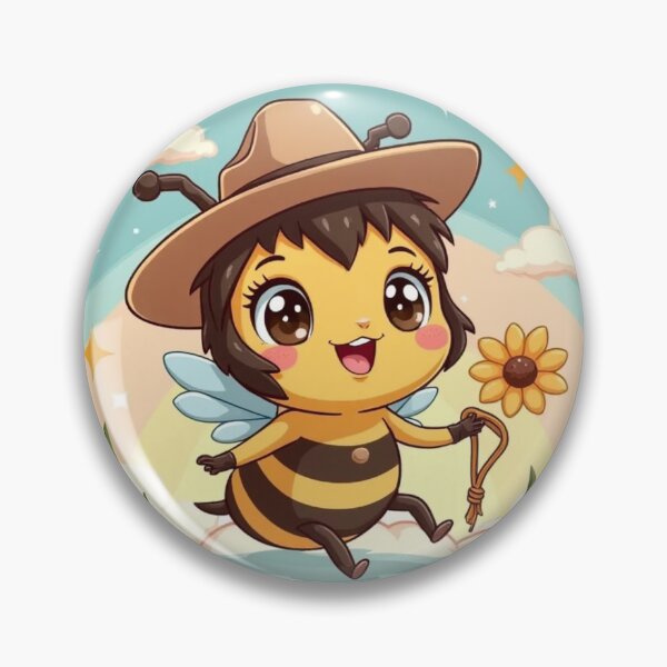 Item preview, Chibi cowboy bee, just bee you. designed and sold by JonelleTshirts.