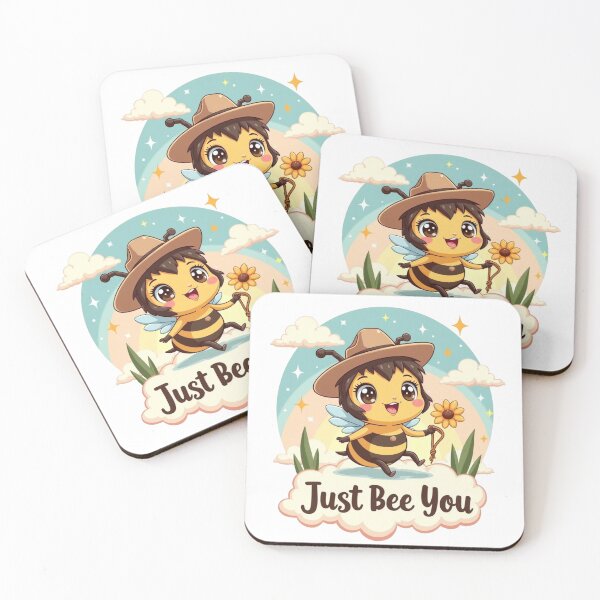 Item preview, Chibi cowboy bee, just bee you. designed and sold by JonelleTshirts.