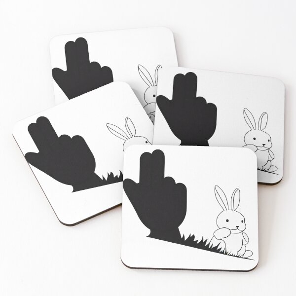 Item preview, Rabbit Hand Shadow designed and sold by LADANAL.