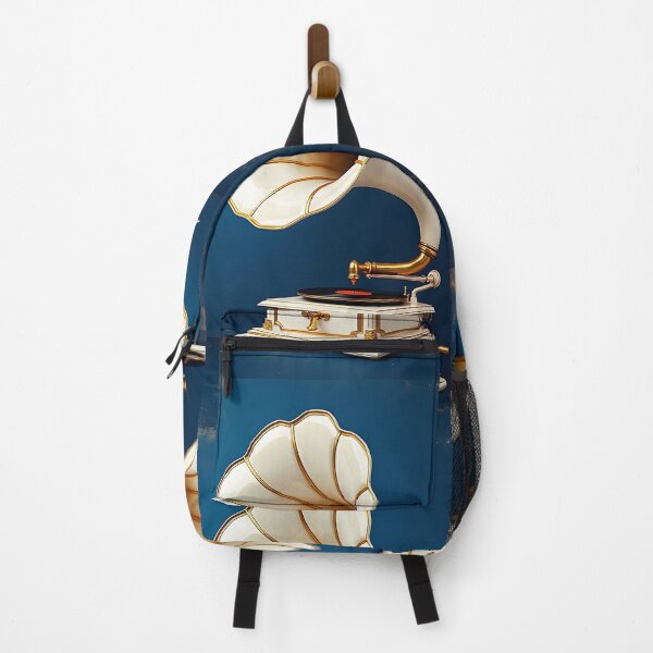 Item preview, Classic Gramophone Harmony Blue and Black Retro Art designed and sold by RadDeck.
