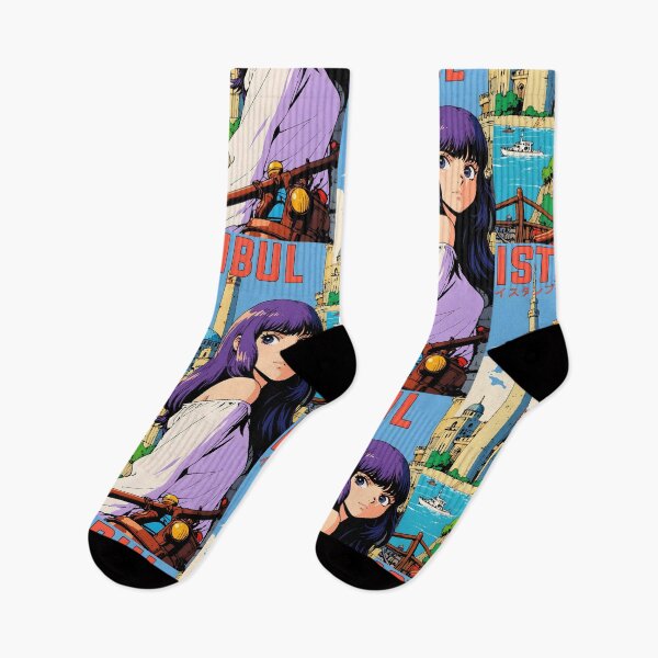 Item preview, Travel Istanbul Turkey Retro Anime Girl 80s Vintage designed and sold by Retro-Anime9.