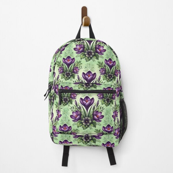 Item preview, AI generated crocus pattern designed and sold by AI-this-is-AI.