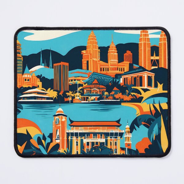 Item preview, Selayang Malaysia Vintage Travel Tourism designed and sold by TravelersGems.