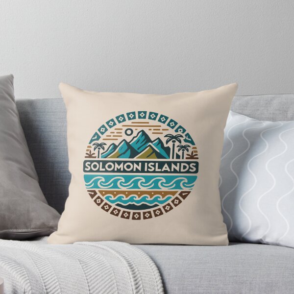 Item preview, SOLOMON ISLANDS - Tribal Pattern Art South Pacific Paradise designed and sold by Darling DeDe.