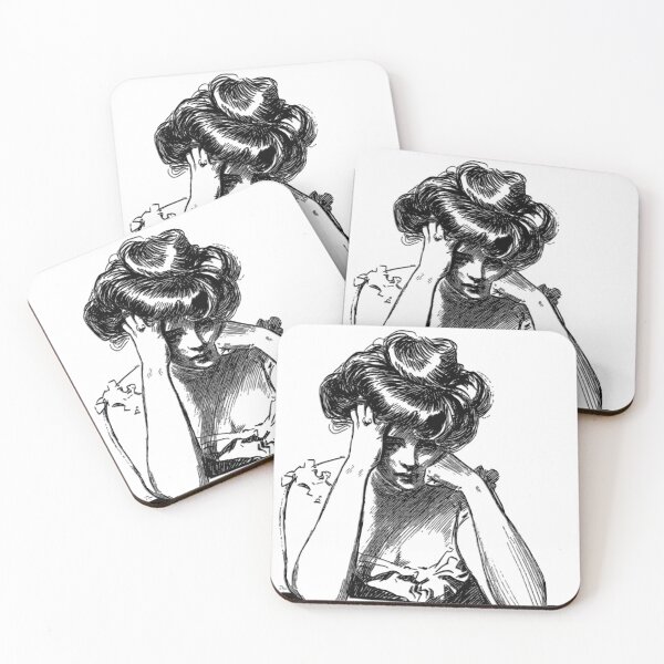 Item preview, Victorian Woman Tired, Garlic Girl designed and sold by TalitaArte.