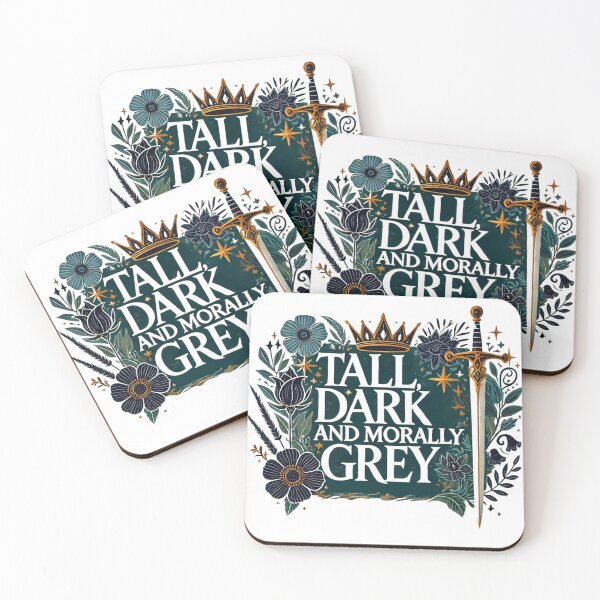 Item preview, Tall dark and morally grey booktok romantasy fantasy designed and sold by reader of books.