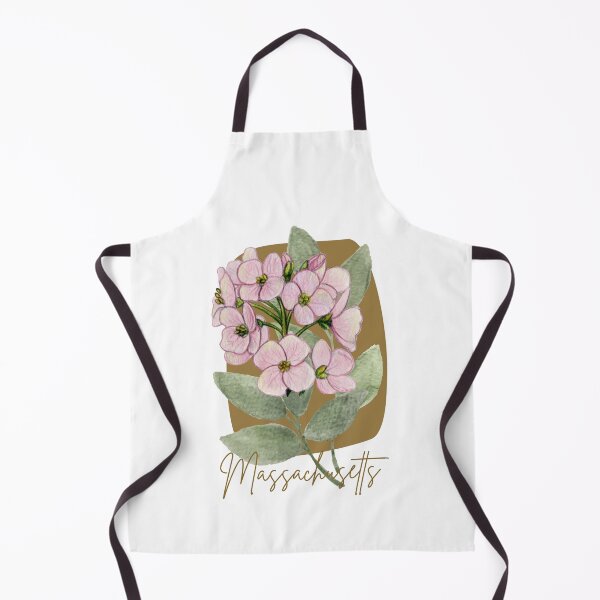 Item preview, Massachusetts Mayflower State Flower Ribbon Classic T-shirt Sticker designed and sold by ThinkNature!.