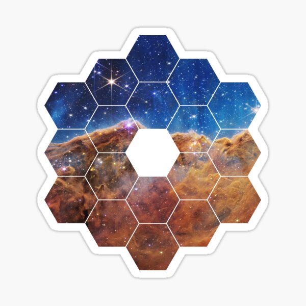 Item preview, James Webb Space Telescope - Cosmic Cliffs designed and sold by QuirkyTeesStore.