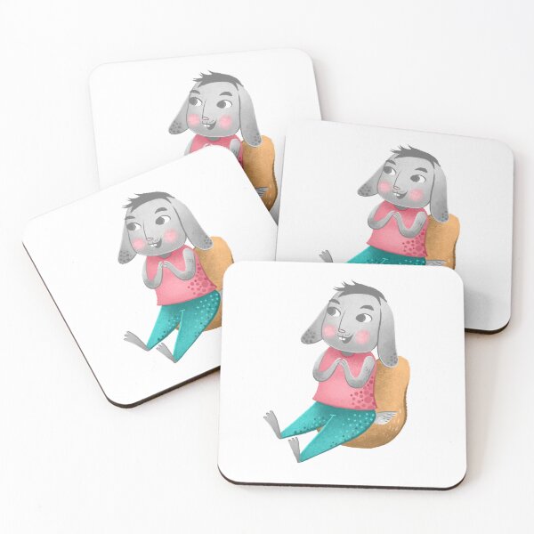 Item preview, Bunny on a beanbag designed and sold by jasmineberry.