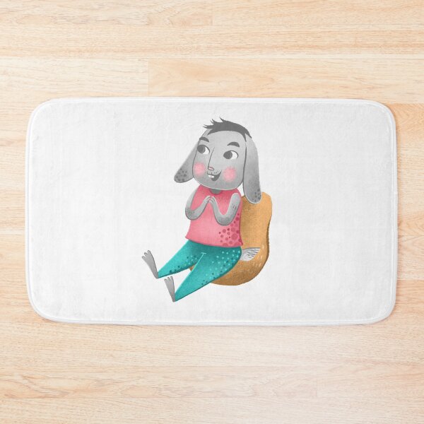 Item preview, Bunny on a beanbag designed and sold by jasmineberry.