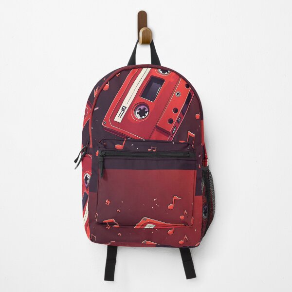 Item preview, Retro Cassette Tape Red and Black Classic Design designed and sold by RadDeck.