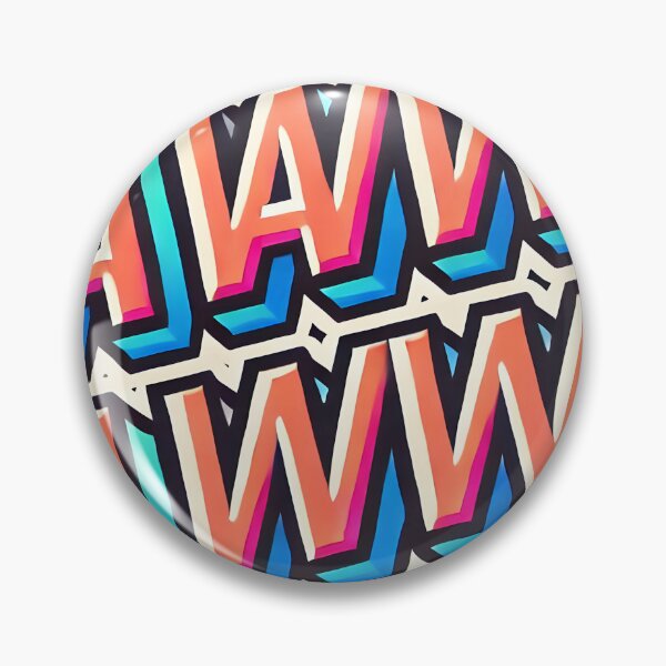Item preview, AWAWA design sticker  designed and sold by NCNGDESIGN.